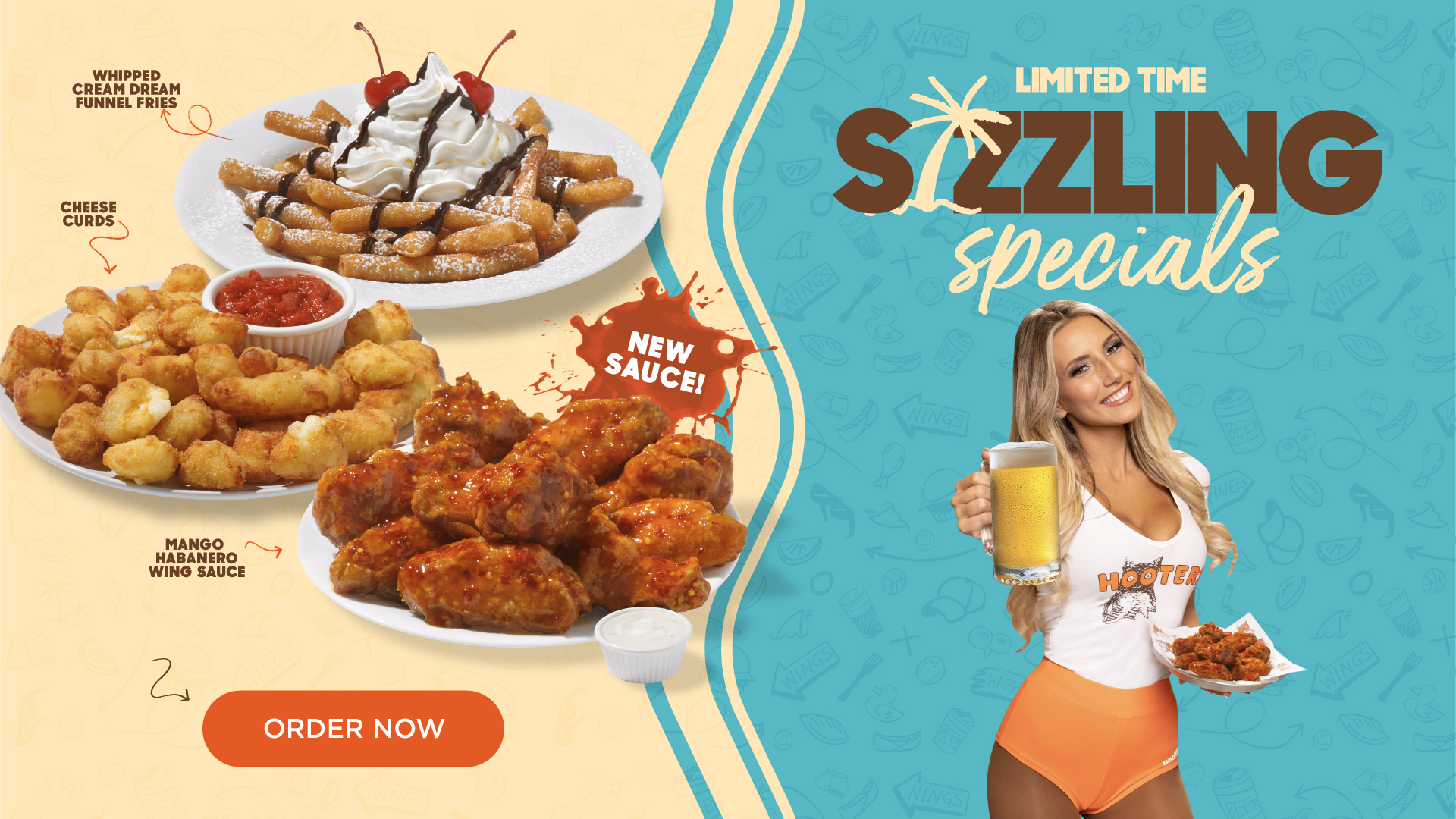Limited time sizzling specials!