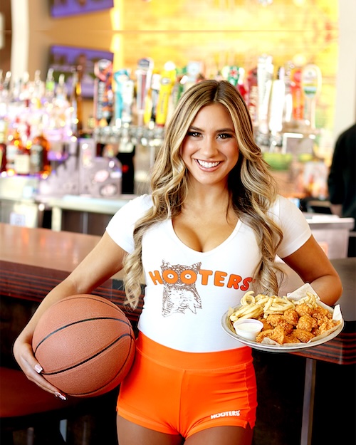 Hooters Offering Big Basketball Energy for College Basketball Madness