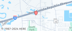 Location of Hooters of Denham Springs on a map