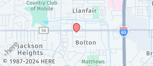 Location of Hooters of Mobile on a map