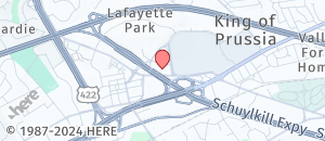 Location of Hooters of King of Prussia on a map