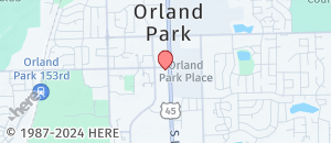 Location of Hooters of Orland Park on a map