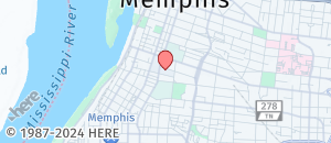 Location of Hooters of Memphis Downtown on a map