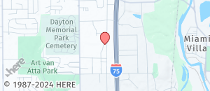 Location of Hooters of Dayton on a map