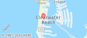 Location of Hooters of Clearwater Beach on a map