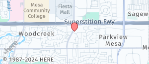 Location of Hooters of Mesa on a map