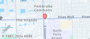 Location of Hooters of Pembroke Pines on a map