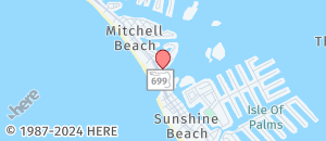 Location of Hooters of John's Pass Boardwalk West on a map