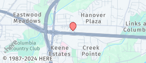 Location of Hooters of Columbia MO on a map