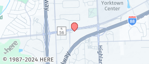 Location of Hooters of Downers Grove on a map