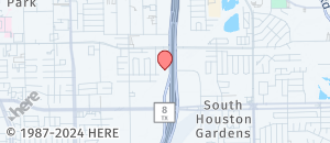 Location of Hooters of Pasadena TX on a map