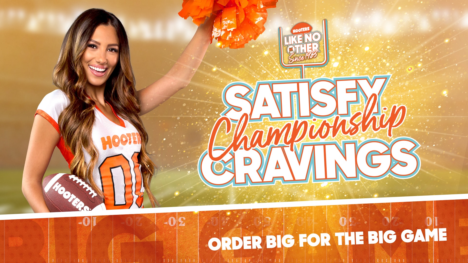 Satisfy Championship Cravings! Order Big for the Big Game!