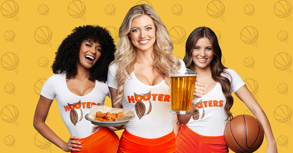 Basketball at Hooters!