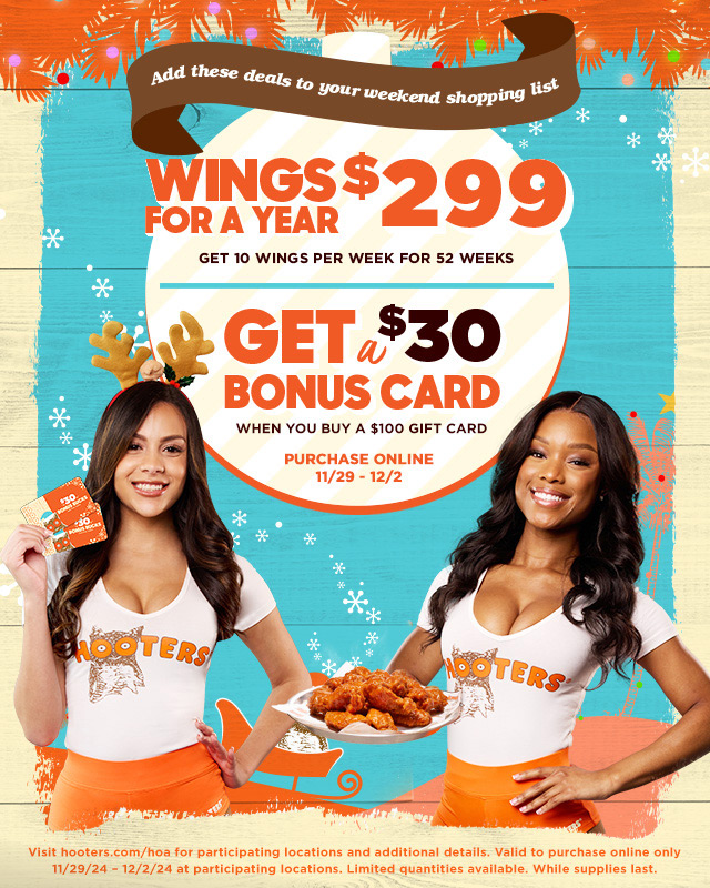 Wings for a Year - $299